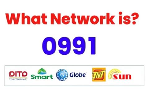 What Network is 0991 in the Philippines – Globe or .